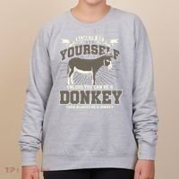 Funny Donkey Women's Sweatshirt thumb 0
