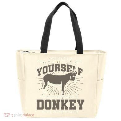 Funny Donkey Tote Bag