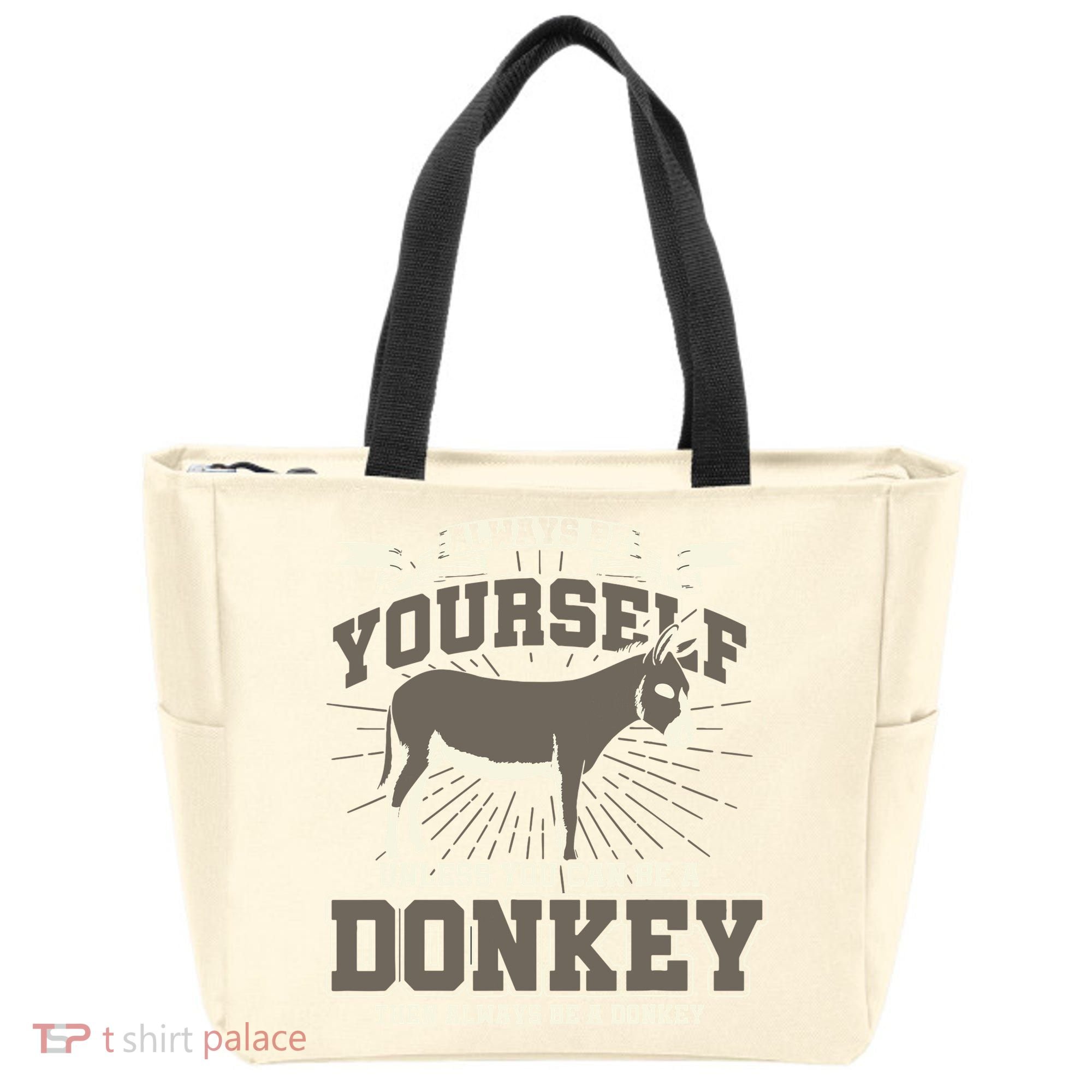 Funny Donkey Tote Bag
