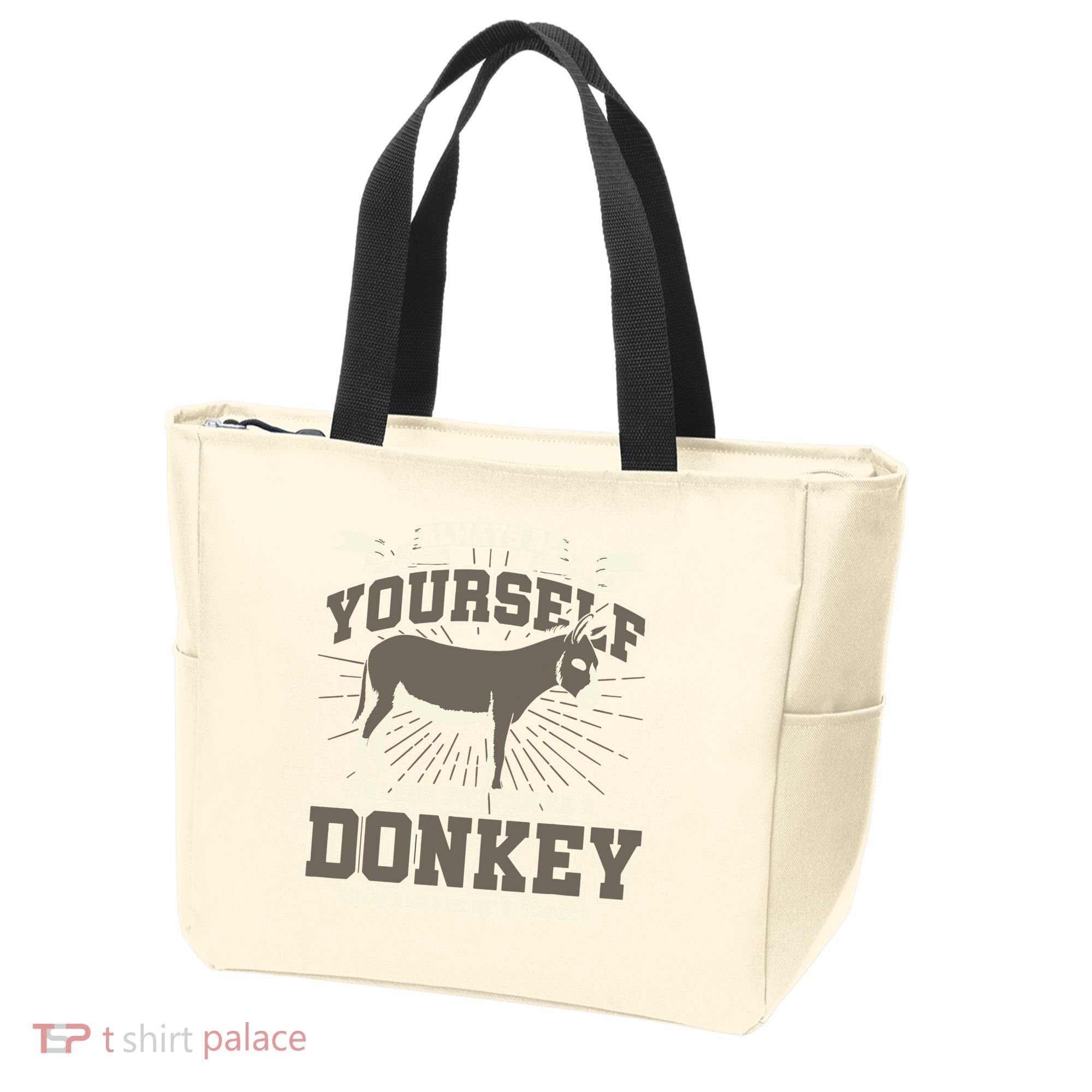 Funny Donkey Tote Bag