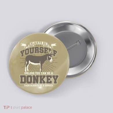 Funny Donkey Button