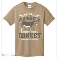 Funny Donkey Kids T-Shirt thumb 0