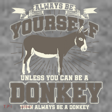 Funny Donkey Sweatshirt Cinch Pack Bag