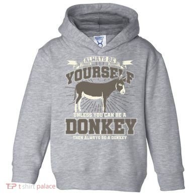 Funny Donkey Toddler Hoodie