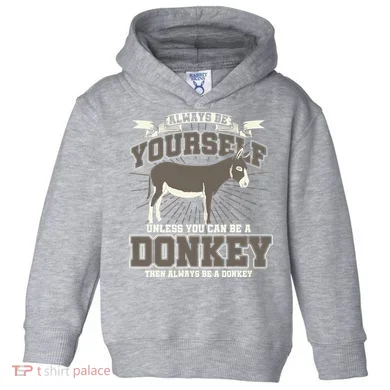 Funny Donkey Toddler Hoodie
