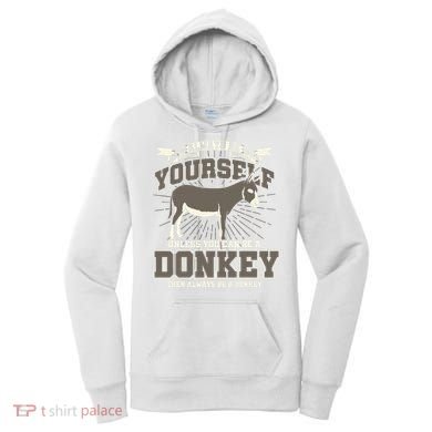 Funny Donkey Women's Hoodie