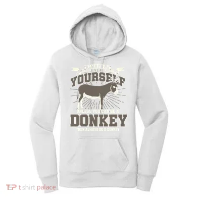 Funny Donkey Women's Hoodie