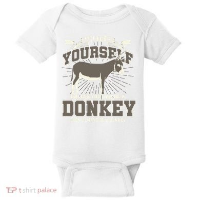 Funny Donkey Baby Bodysuit
