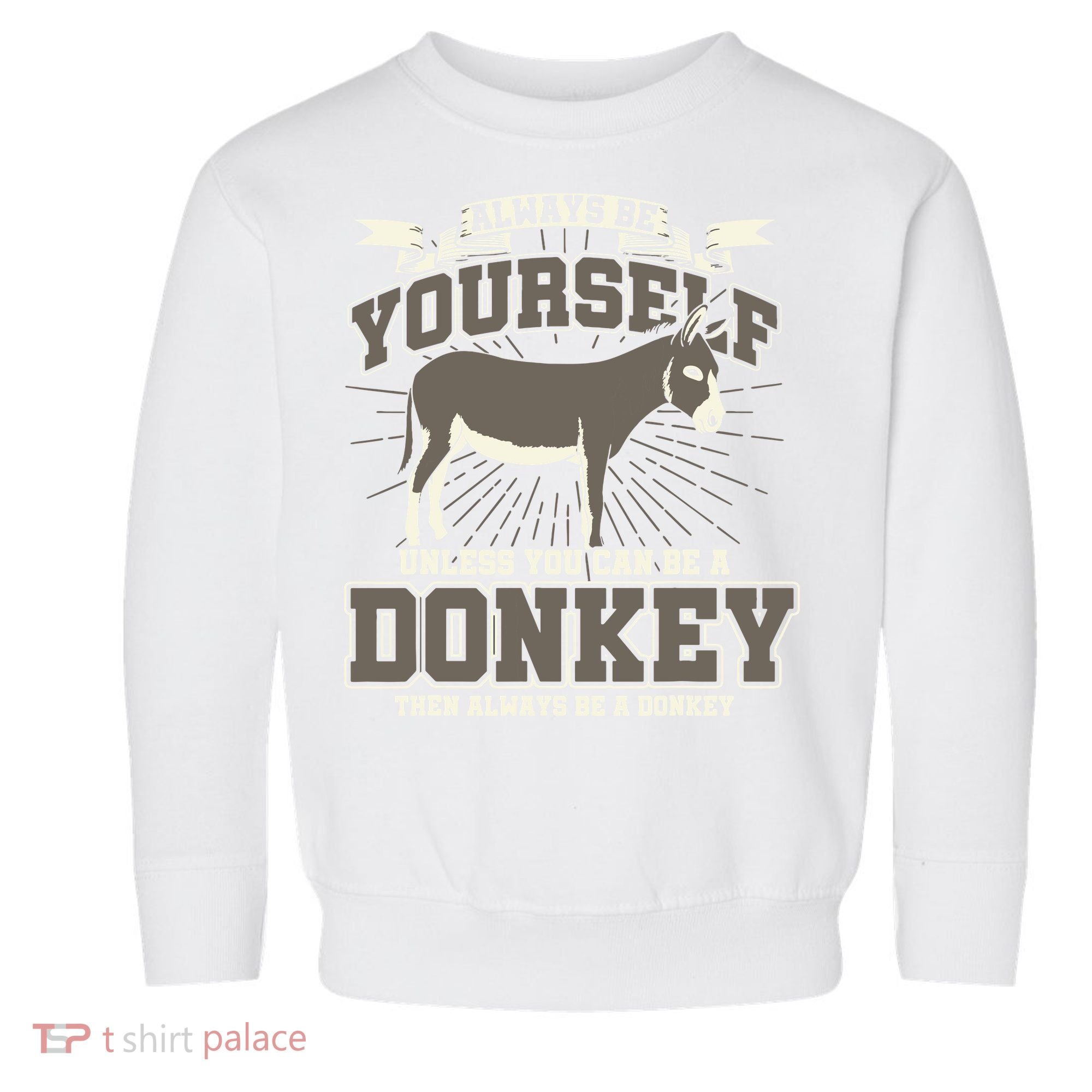 Funny Donkey Toddler Sweatshirt