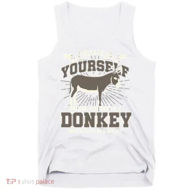 Funny Donkey Tank Top