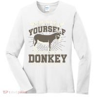 Funny Donkey Women's Long Sleeve Shirt thumb 0