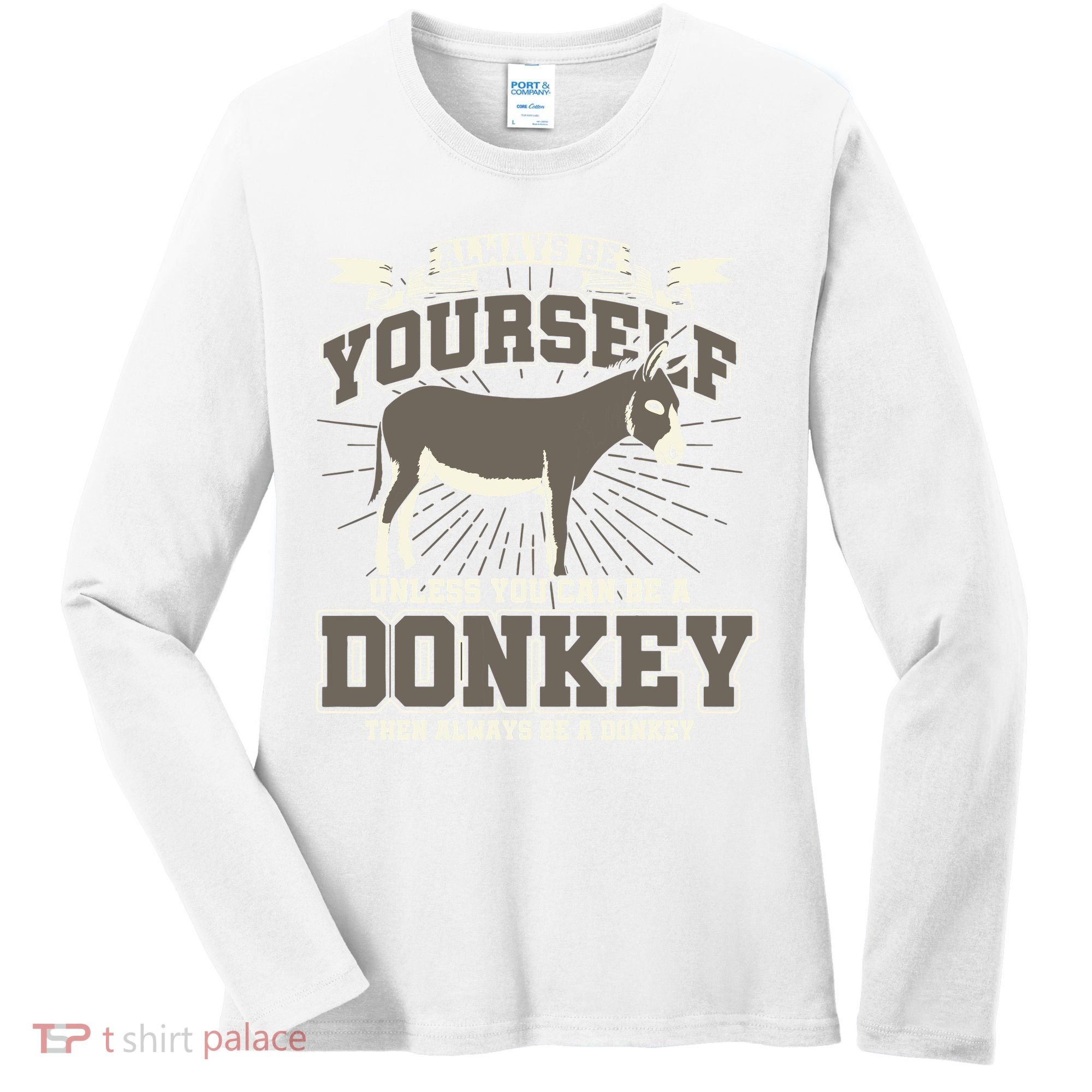 Funny Donkey Women's Long Sleeve Shirt