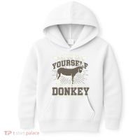 Funny Donkey Kids Hoodie thumb 0