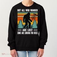 Frisbee Disc Golfing Funny Bigfoot Looking For Discs Women's Sweatshirt thumb 0