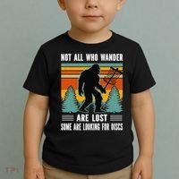 Frisbee Disc Golfing Funny Bigfoot Looking For Discs Toddler T-Shirt thumb 2