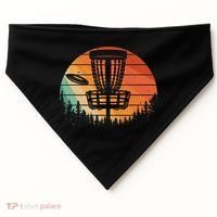Funny Disc Golf Golfer Disc Golf USA-Made Doggie Bandana thumb 0