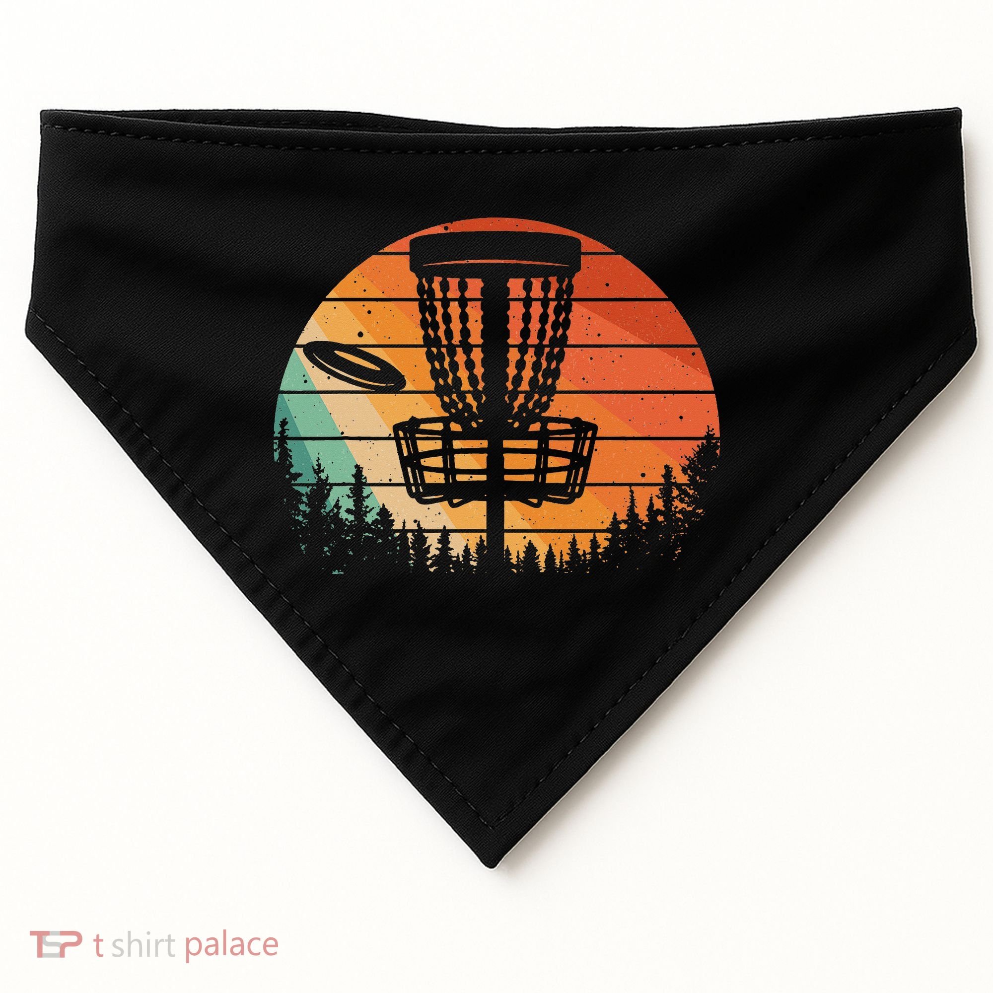Funny Disc Golf Golfer Disc Golf USA-Made Doggie Bandana