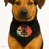 Funny Disc Golf Golfer Disc Golf USA-Made Doggie Bandana thumb 1