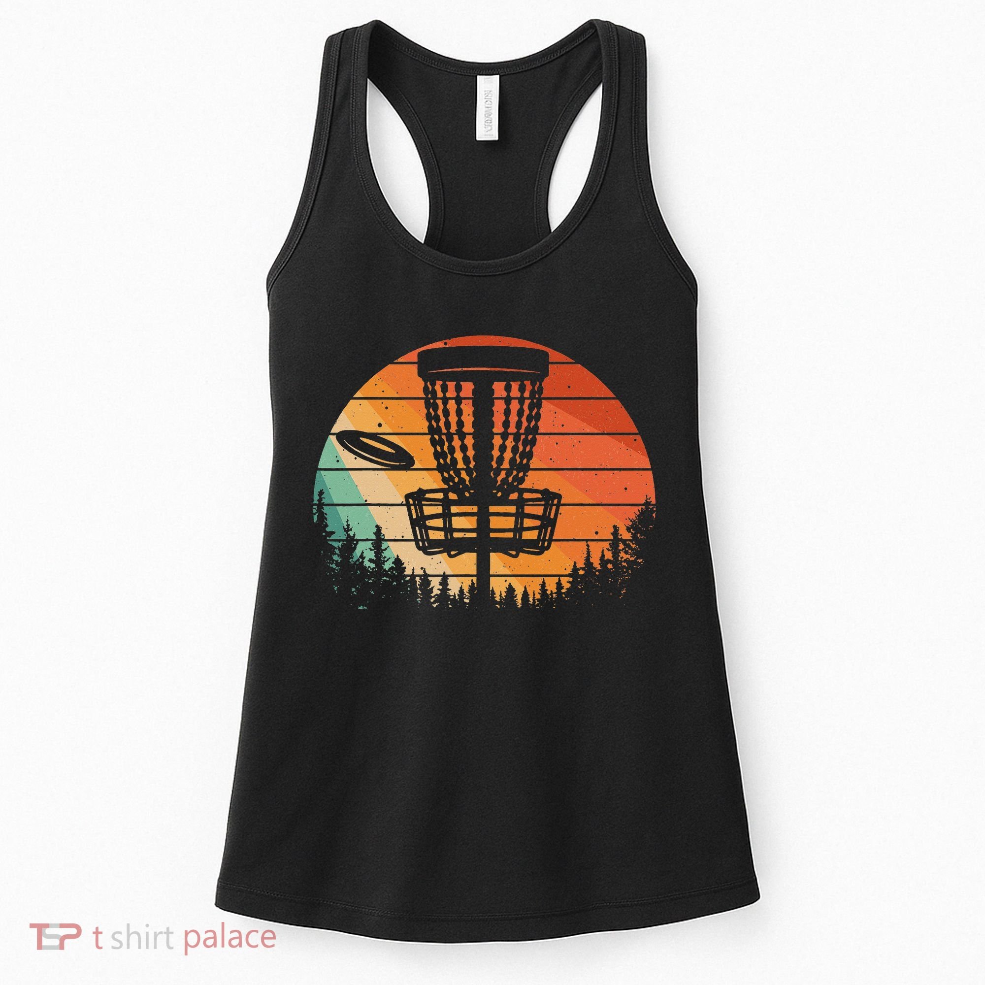 Funny Disc Golf Golfer Disc Golf Women's Tank Top