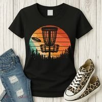 Funny Disc Golf Golfer Disc Golf Women's T-Shirt thumb 3