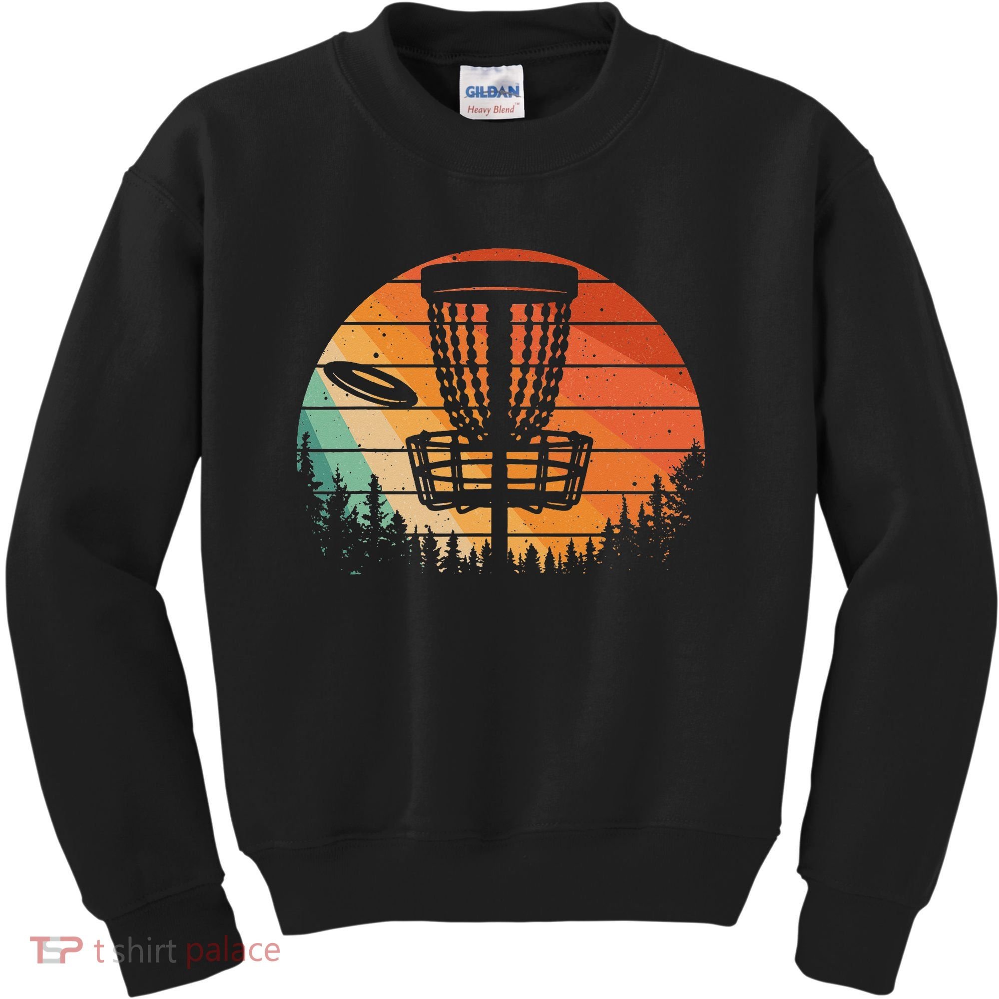 Funny Disc Golf Golfer Disc Golf Kids Sweatshirt