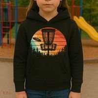 Funny Disc Golf Golfer Disc Golf Kids Hoodie thumb 3