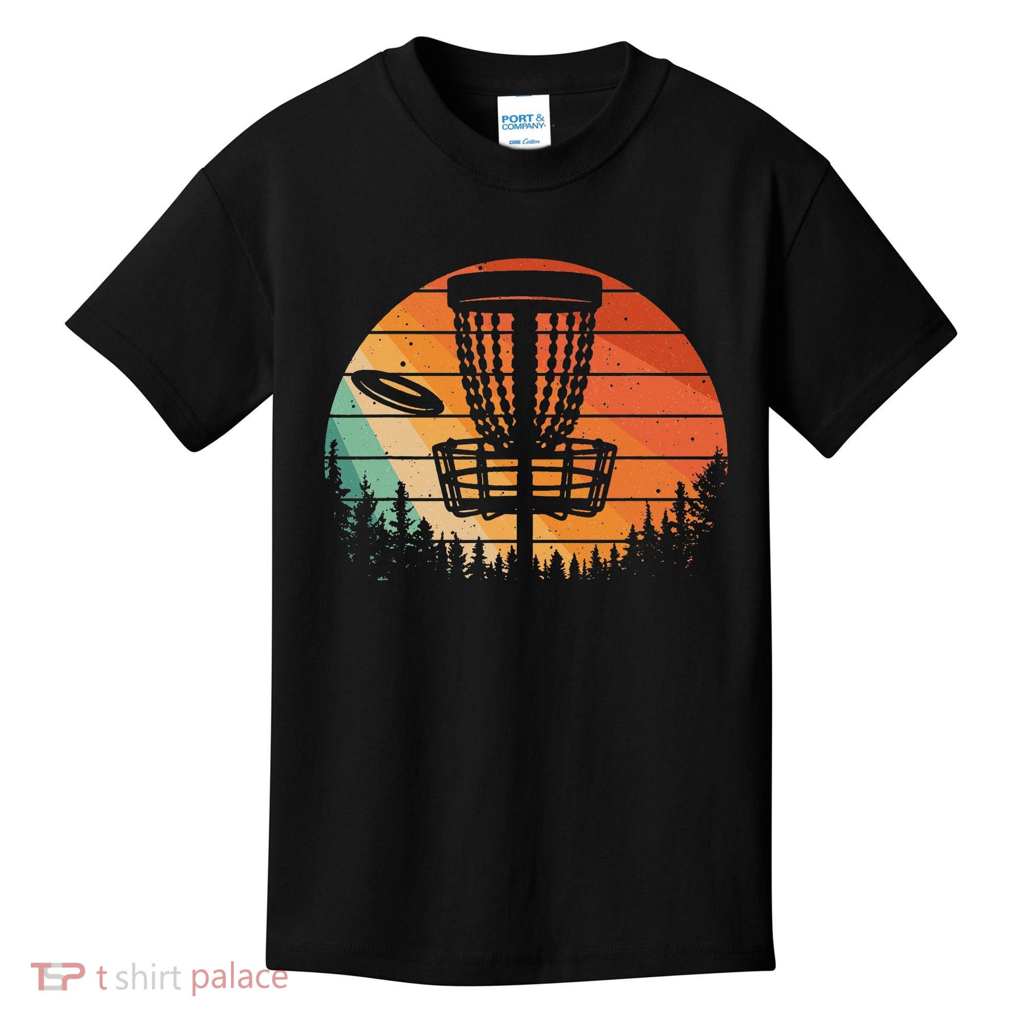 Funny Disc Golf Golfer Disc Golf Kids T-Shirt