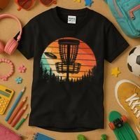 Funny Disc Golf Golfer Disc Golf Kids T-Shirt thumb 3