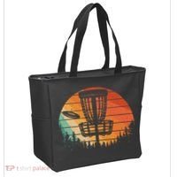 Funny Disc Golf Golfer Disc Golf Tote Bag thumb 2