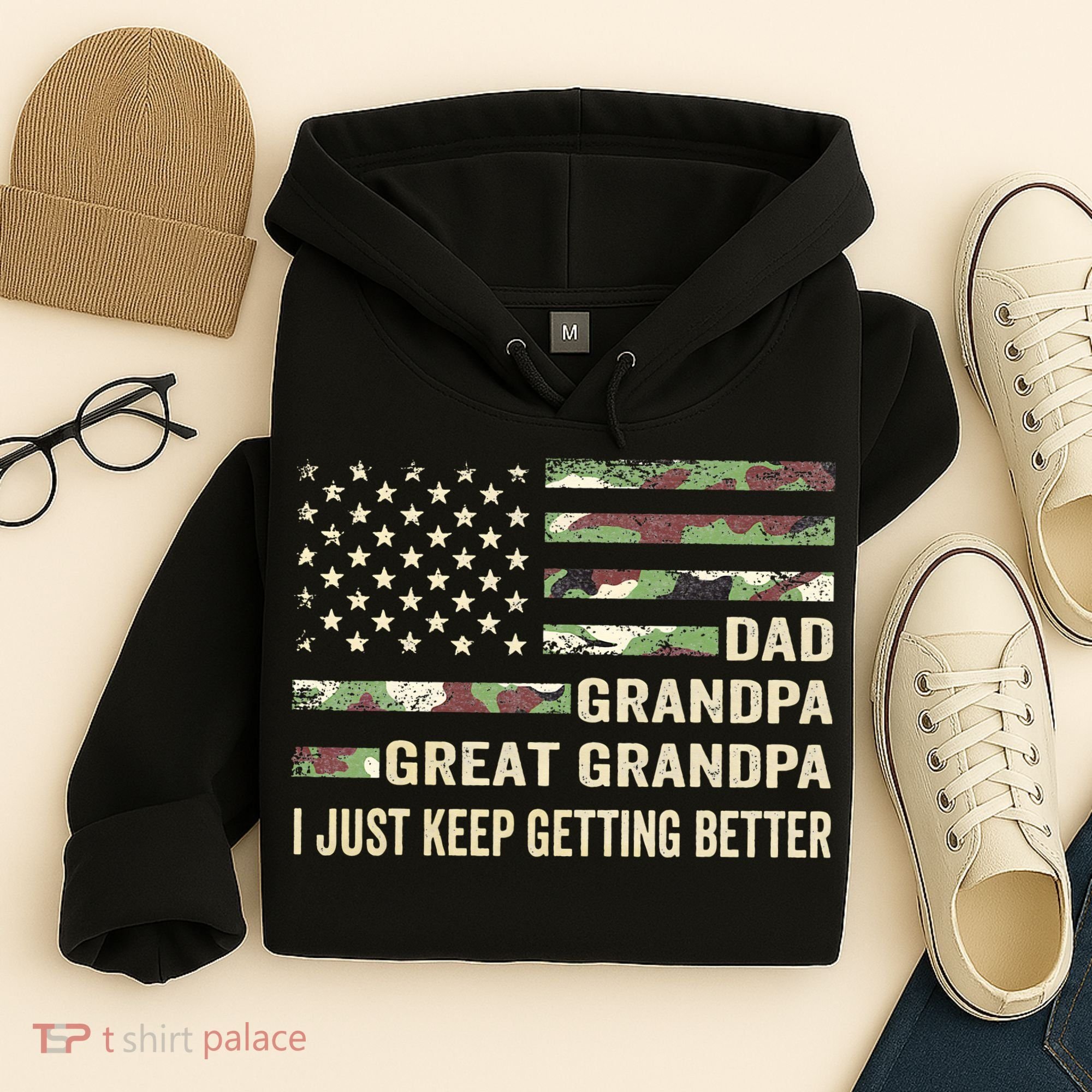 Fathers Day Gift from Dad Grandpa Great Grandpa Hoodie