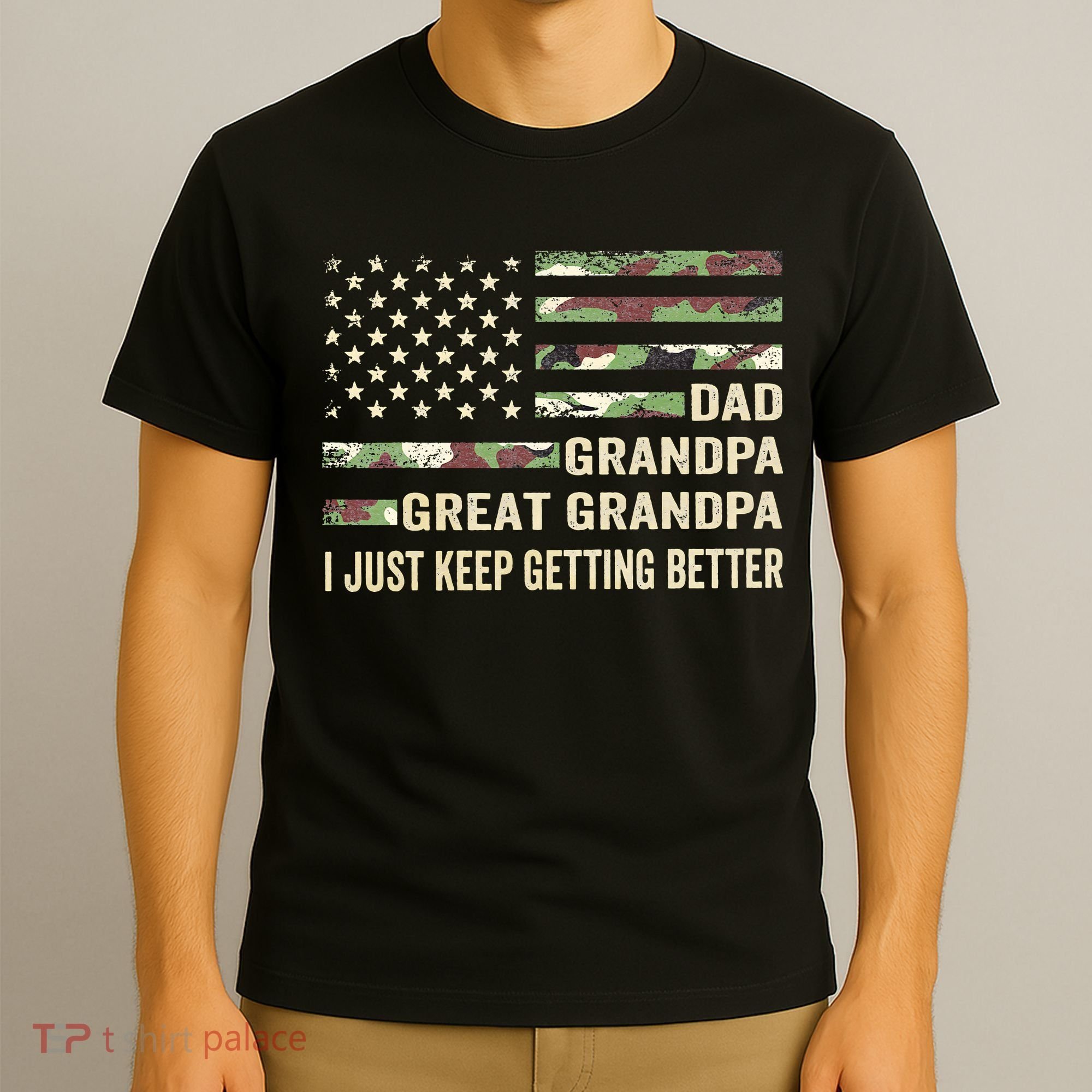 Fathers Day Gift from Dad Grandpa Great Grandpa T-Shirt