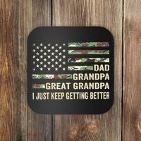Fathers Day Gift from Dad Grandpa Great Grandpa Coaster thumb 0