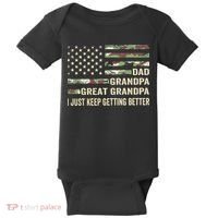 Fathers Day Gift from Dad Grandpa Great Grandpa Baby Bodysuit thumb 0