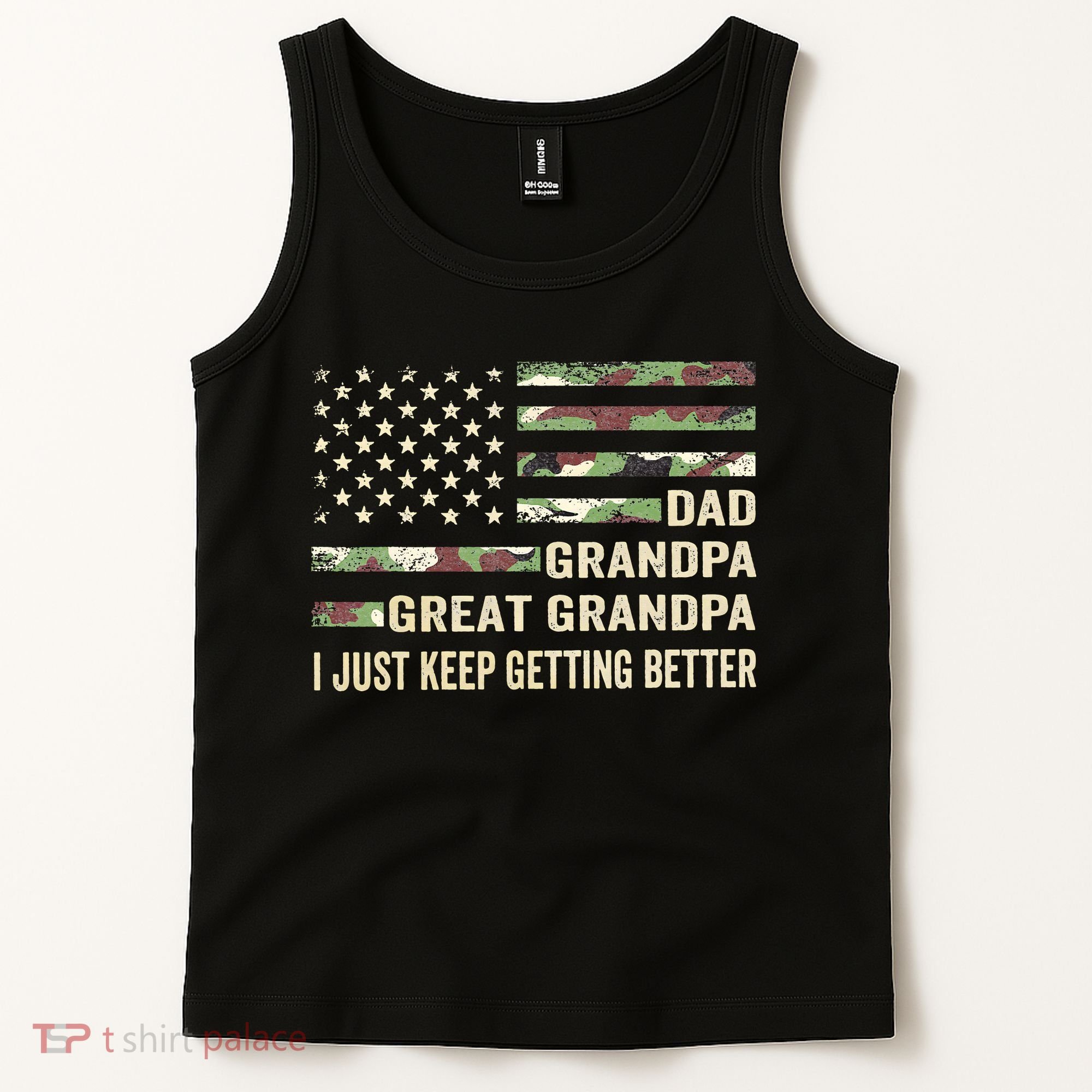 Fathers Day Gift from Dad Grandpa Great Grandpa Tank Top