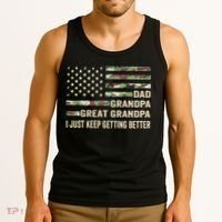 Fathers Day Gift from Dad Grandpa Great Grandpa Tank Top thumb 3