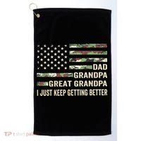 Fathers Day Gift from Dad Grandpa Great Grandpa Golf Towel thumb 0