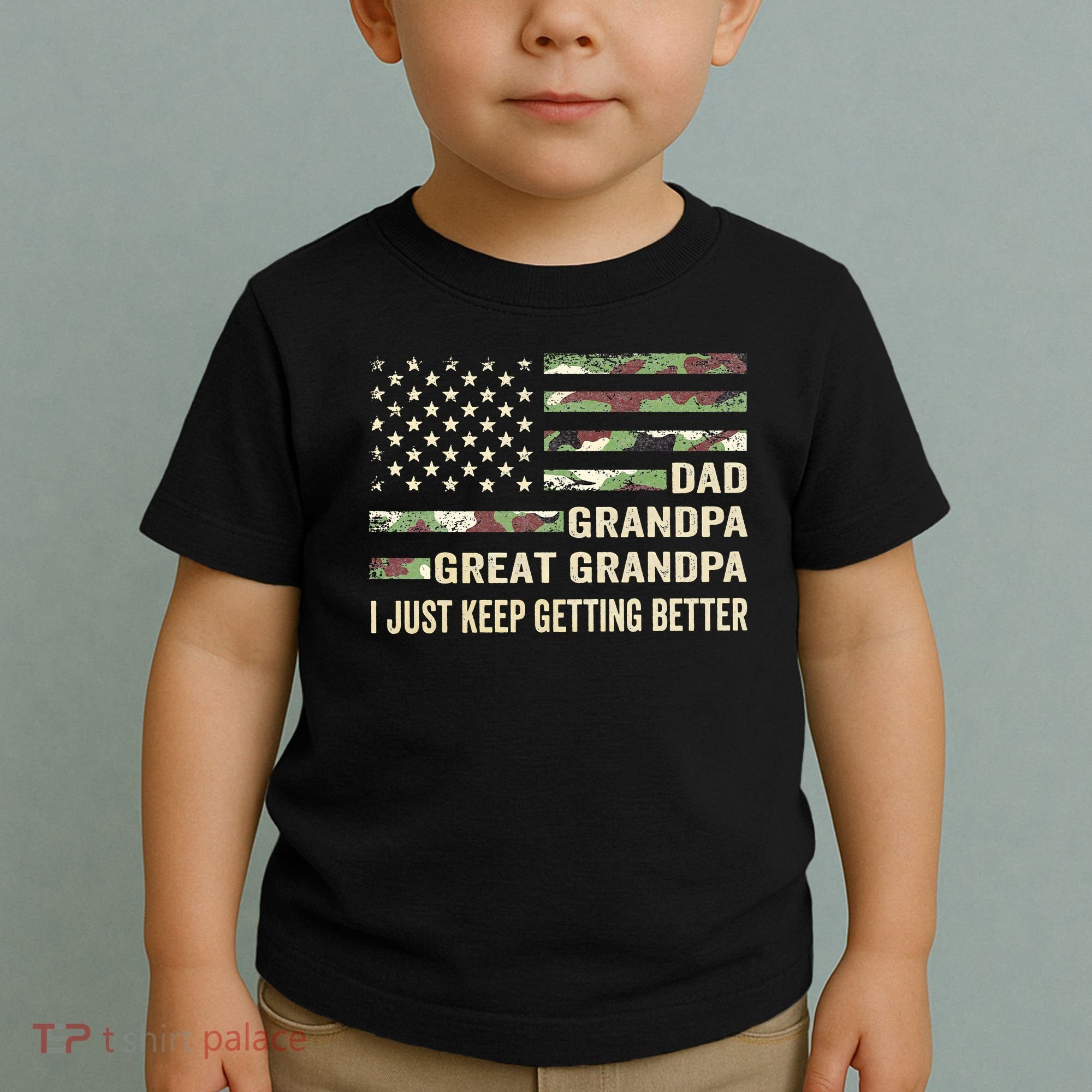 Fathers Day Gift from Dad Grandpa Great Grandpa Toddler T-Shirt