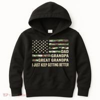 Fathers Day Gift from Dad Grandpa Great Grandpa Kids Hoodie thumb 0