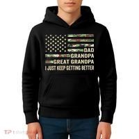 Fathers Day Gift from Dad Grandpa Great Grandpa Kids Hoodie thumb 4