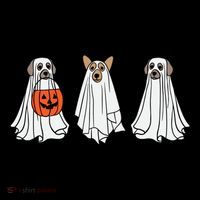 Funny Dog Ghosts Halloween Costume Coffee Mug thumb 5