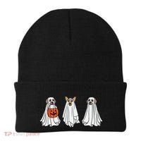 Funny Dog Ghosts Halloween Costume Beanie thumb 0