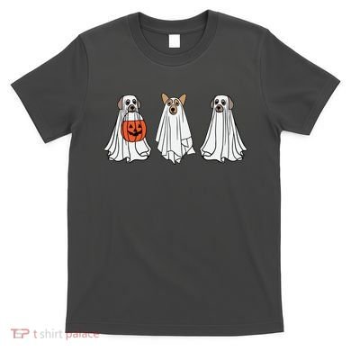 Funny Dog Ghosts Halloween Costume T-Shirt
