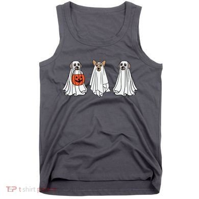 Funny Dog Ghosts Halloween Costume Tank Top