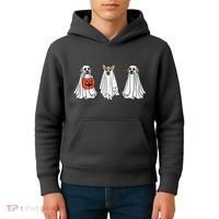 Funny Dog Ghosts Halloween Costume Kids Hoodie thumb 4