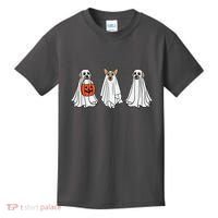 Funny Dog Ghosts Halloween Costume Kids T-Shirt thumb 0