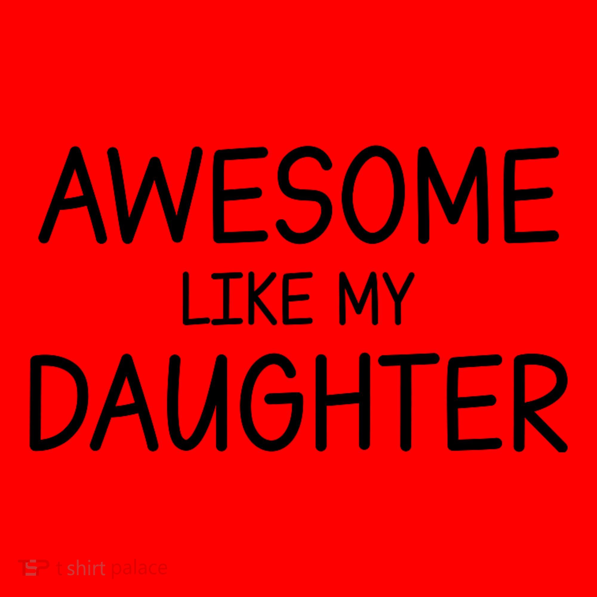 Fathers Day Gift Funny Dad Awesome Like My Daughter Santa Hat