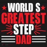 Father's Day Gift, World's Greatest Step Dad Plus Size Shirts For Dad Son Family Toddler Hoodie thumb 2