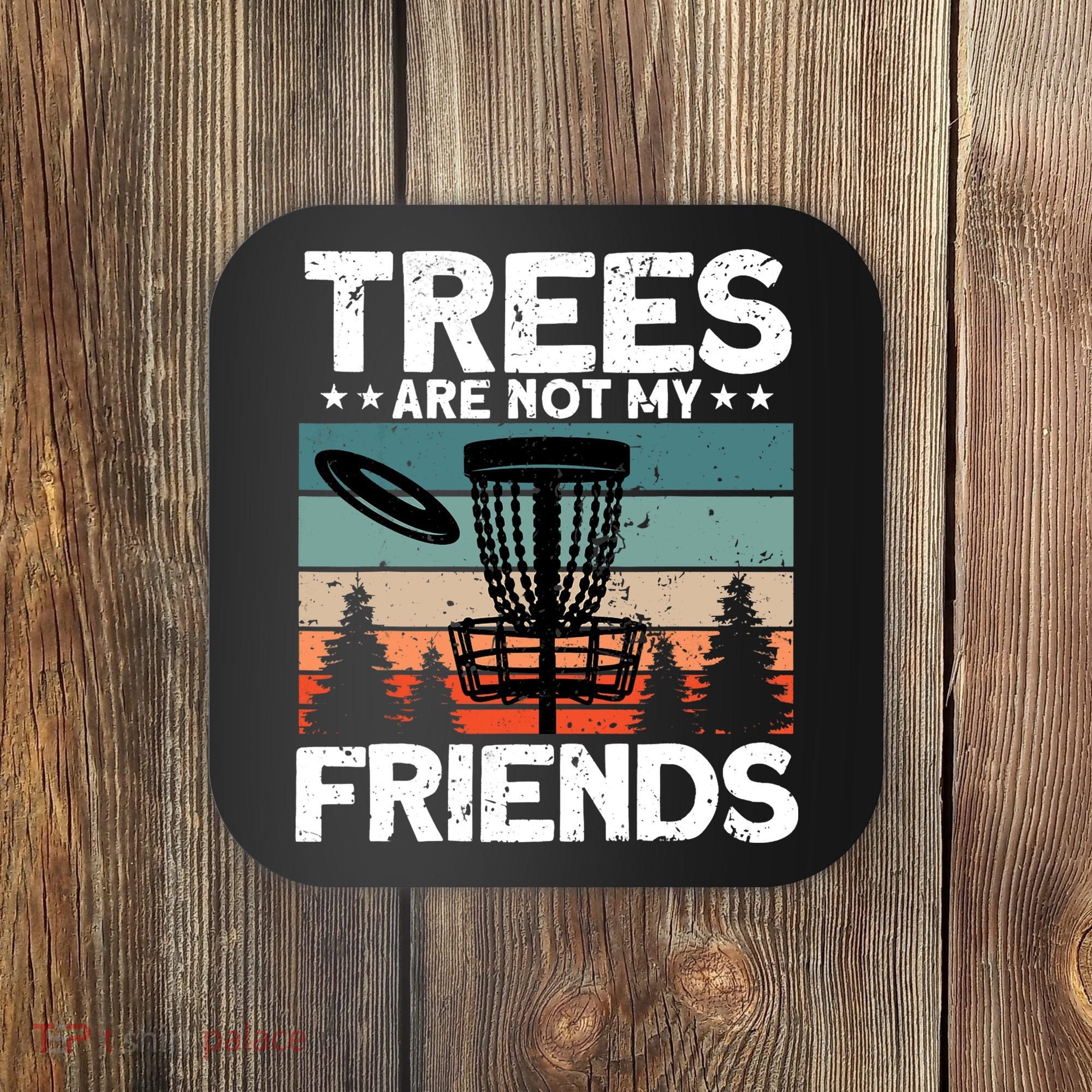 Funny Disc Golf Player Outfit Disc Golf Coaster