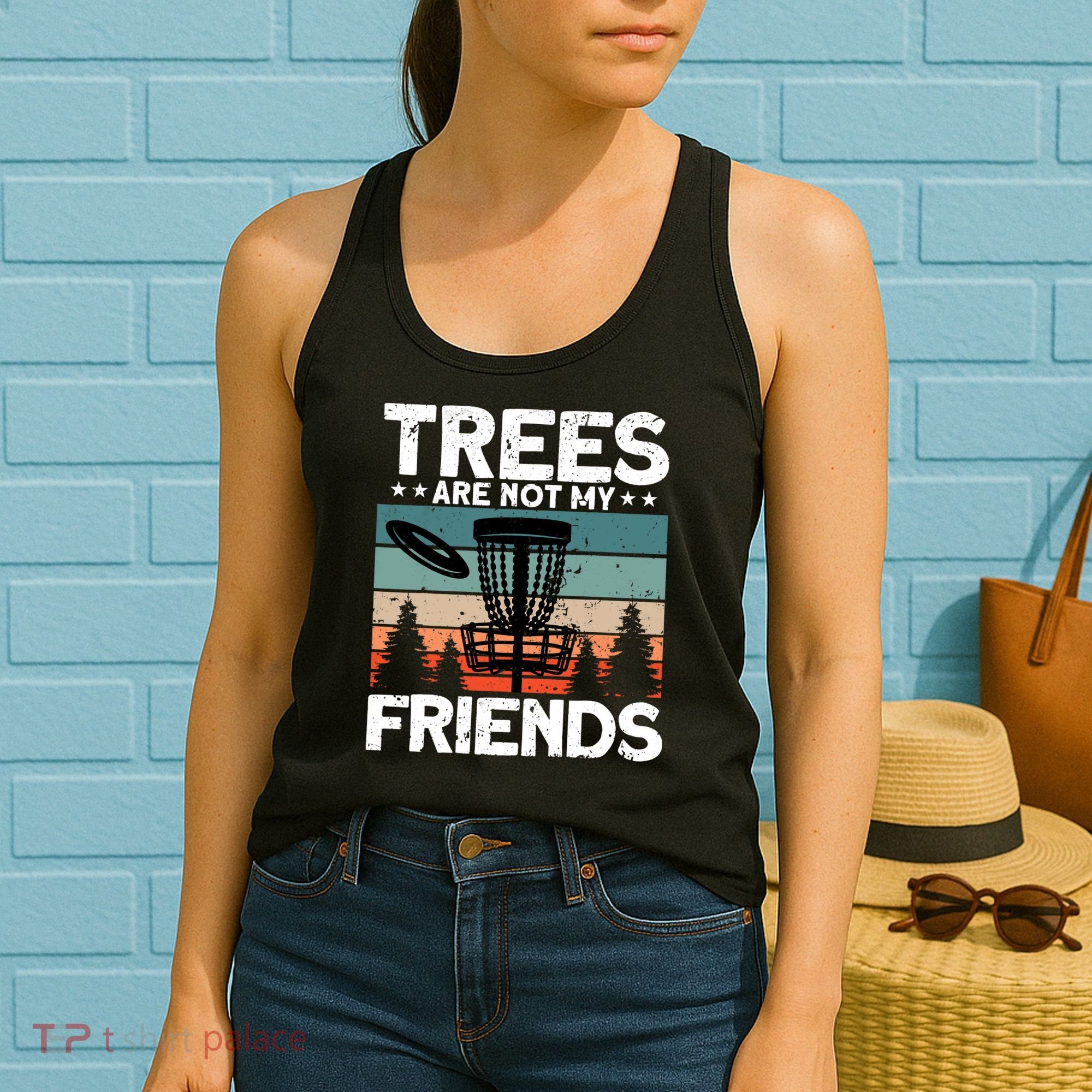 Funny Disc Golf Player Outfit Disc Golf Women's Tank Top