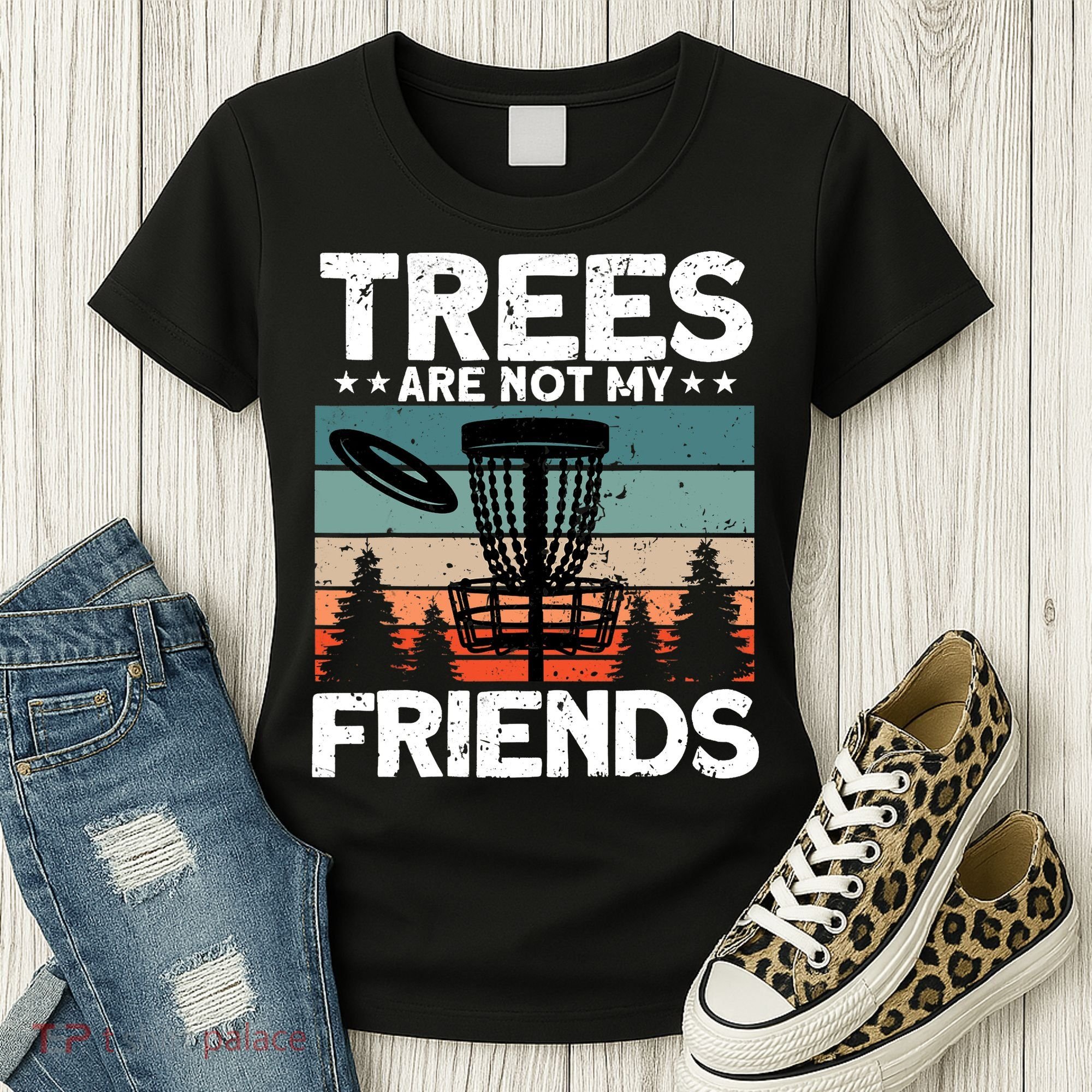 Funny Disc Golf Player Outfit Disc Golf Women's T-Shirt